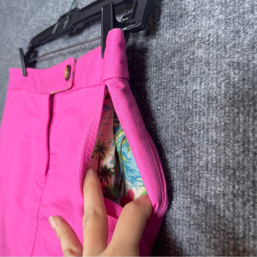 Vanessa Virginia Womens 6 Pink Mini Skirt Pockets Preppy Summer Party Clueless‎